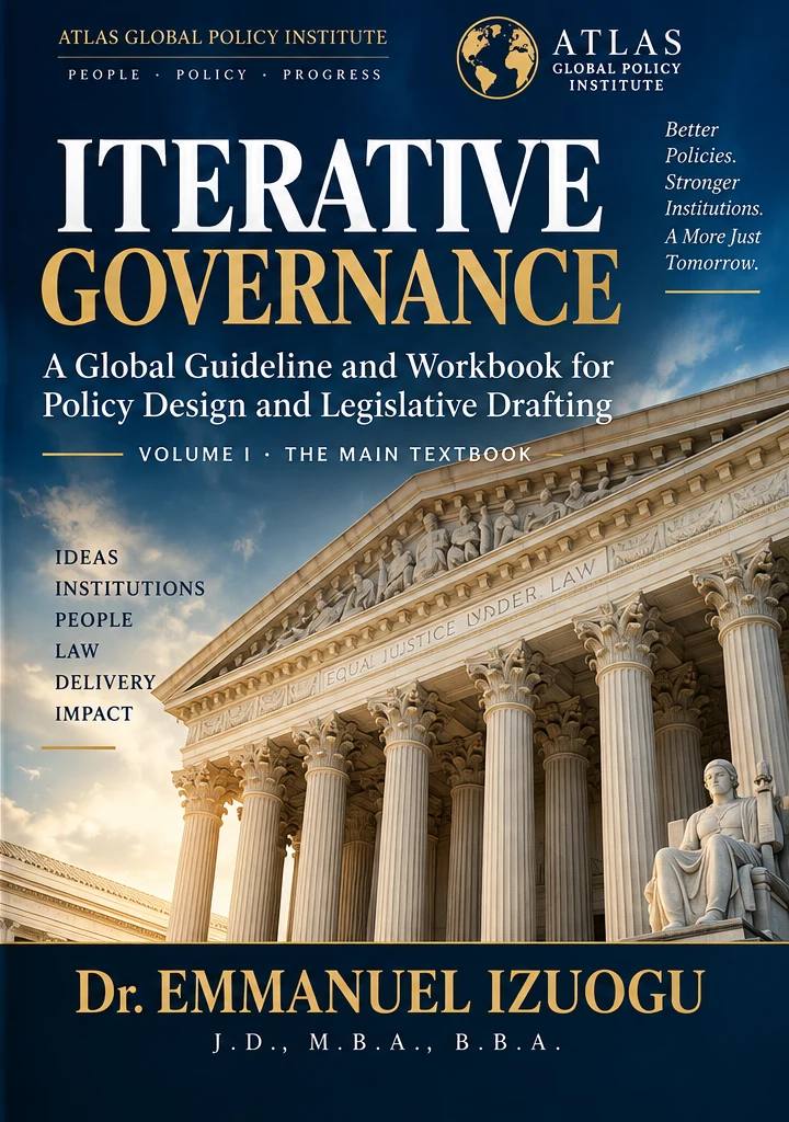 Iterative Governance book cover design